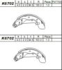 ASIMCO K6702 Brake Shoe Set